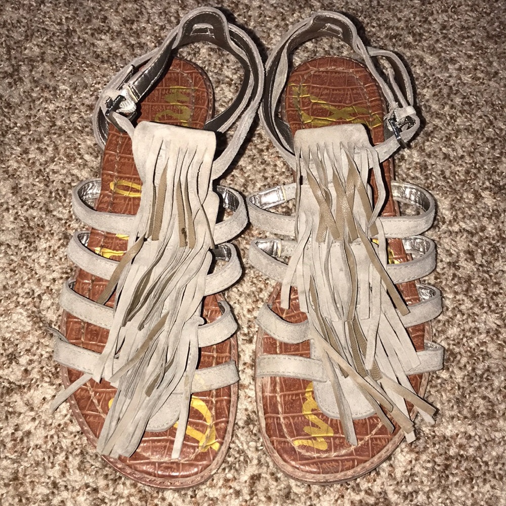 Sam Edelman fringe Sandals